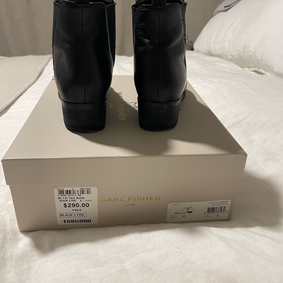 Marc Fisher Yale Black Booties - Picture 5 of 5